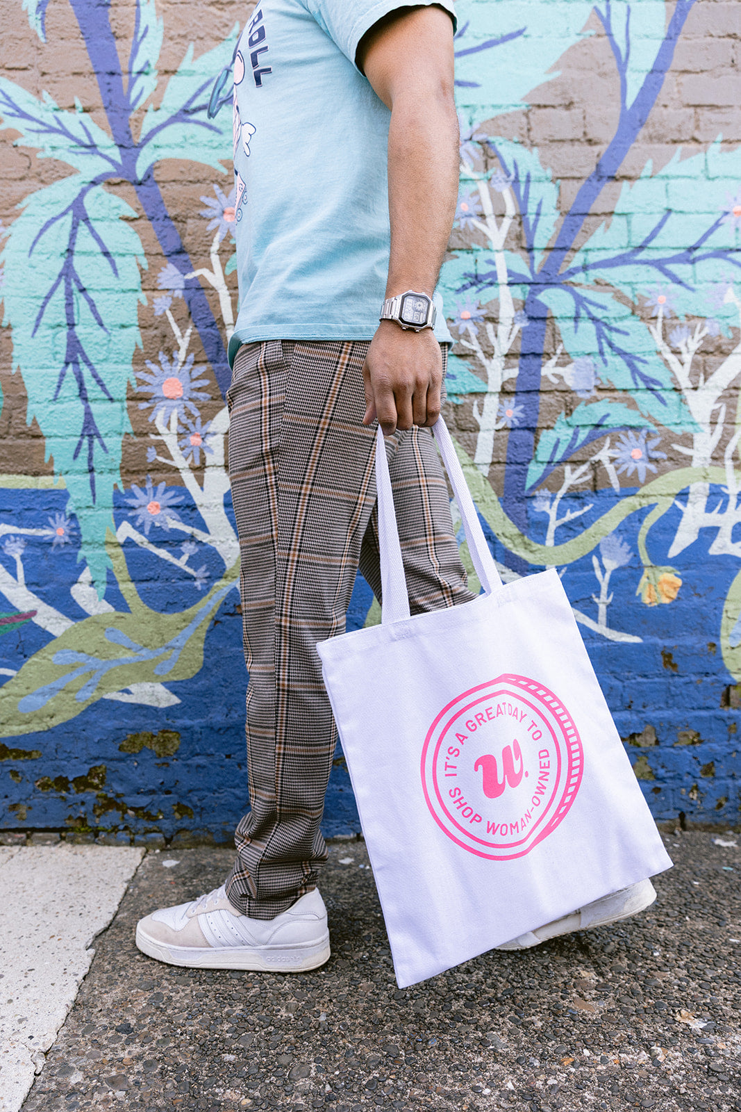 Tote Bag - Great Day to Shop Woman-Owned