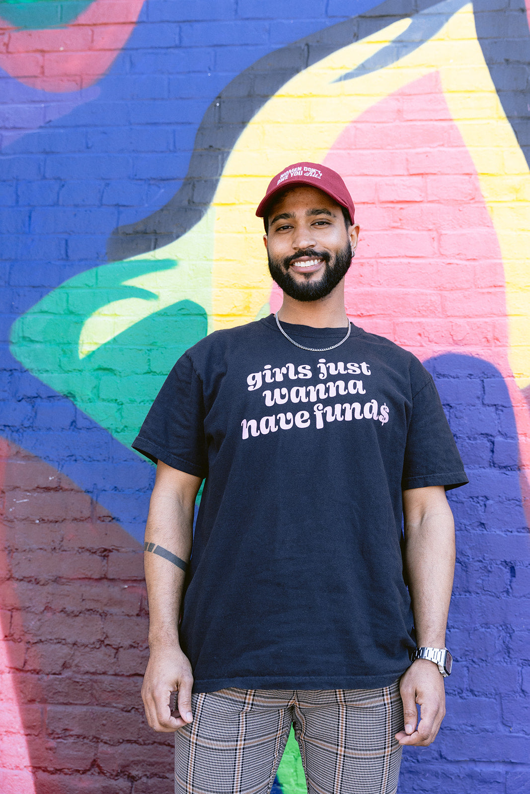 Graphic Tee - Girls Just Wanna Have Funds (Black)