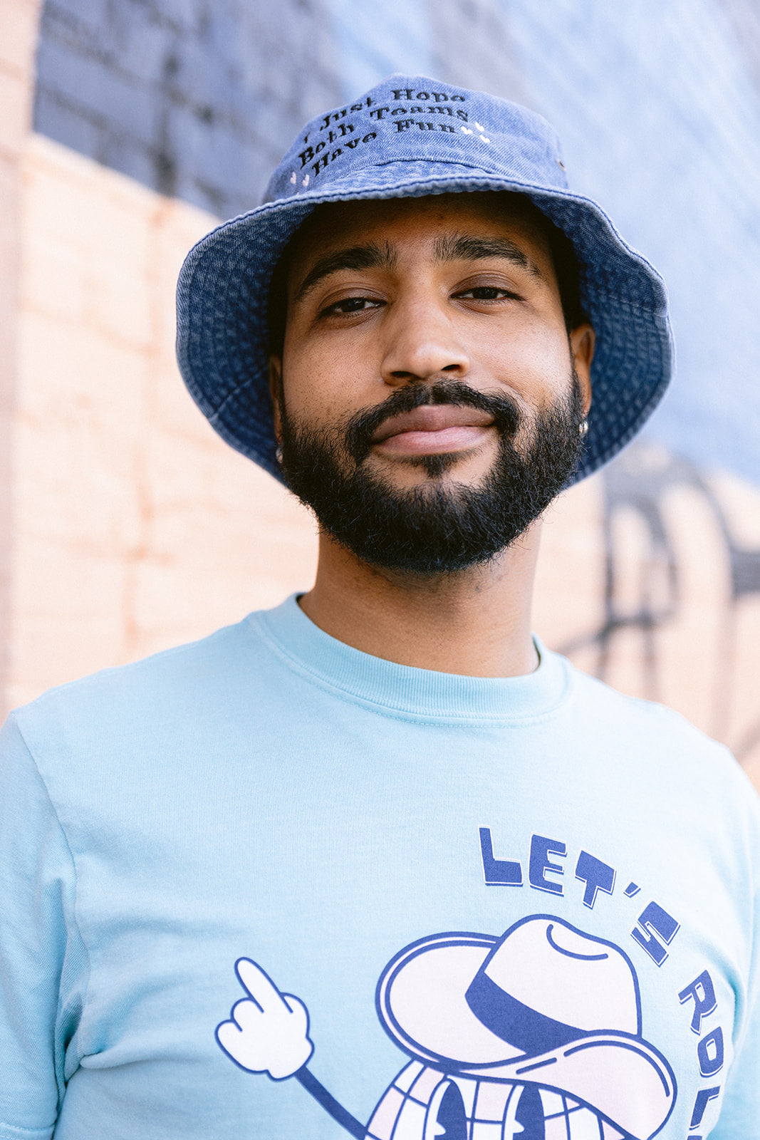 Bucket Hat - Both Teams Have Fun (Blue)