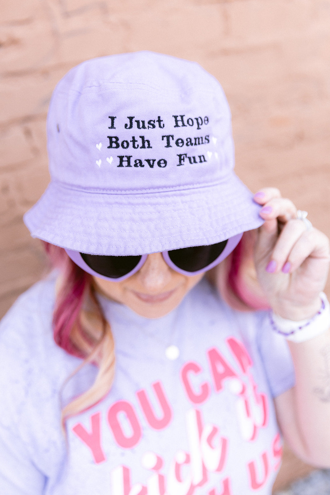 Bucket Hat - Both Teams Have Fun (Lavender)