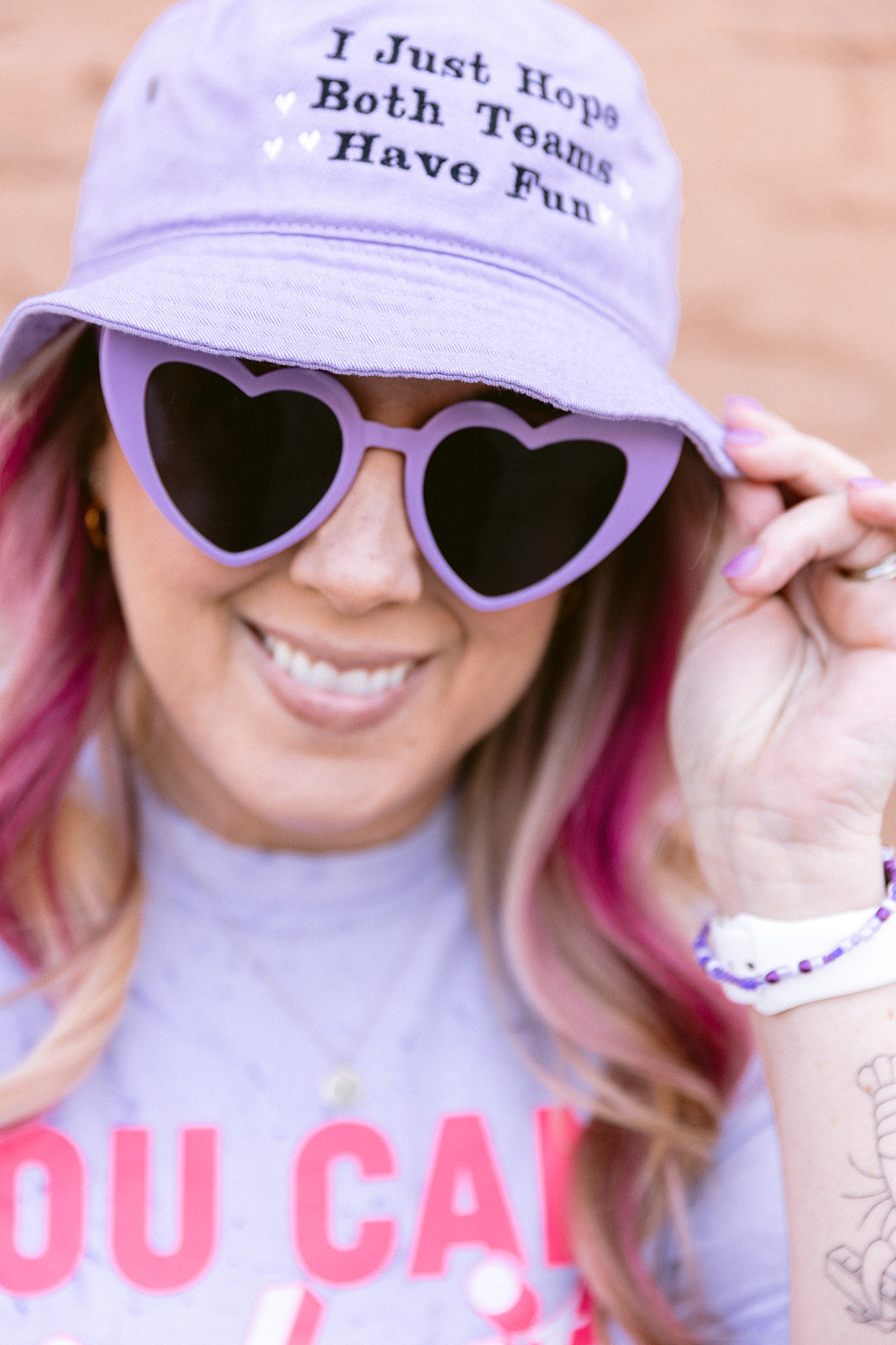 Bucket Hat - Both Teams Have Fun (Lavender)