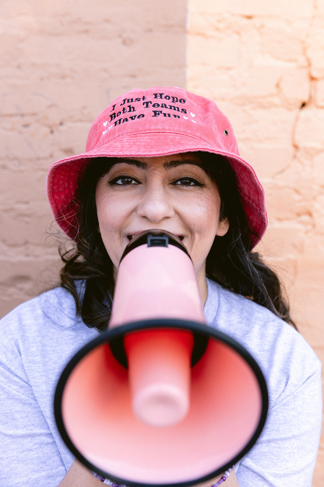 Bucket Hat - Both Teams Have Fun (Red)