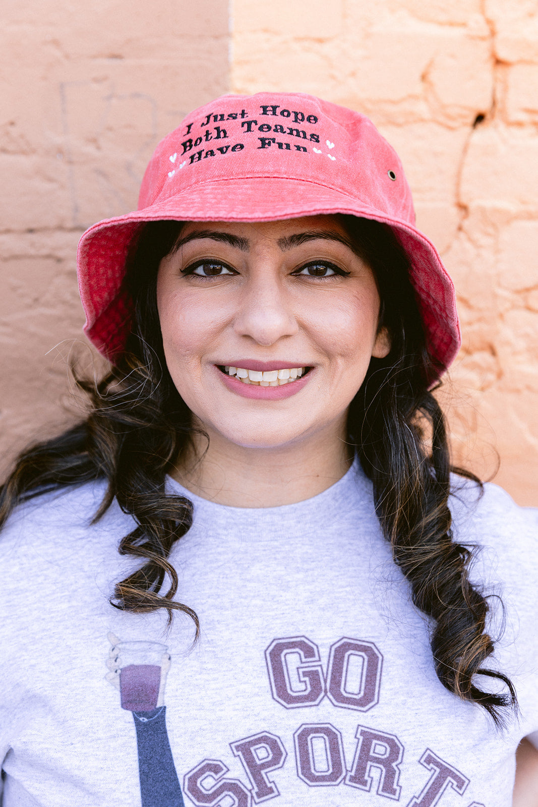 Bucket Hat - Both Teams Have Fun (Red)