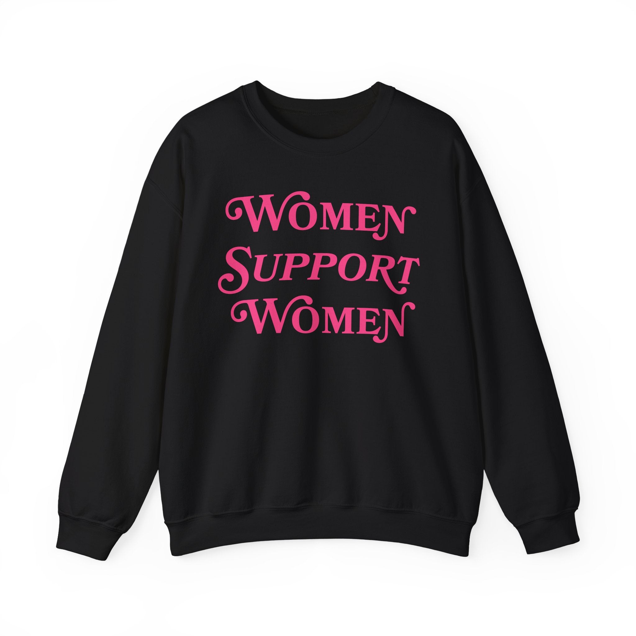 Sweatshirt - Women Support Women (Pink)
