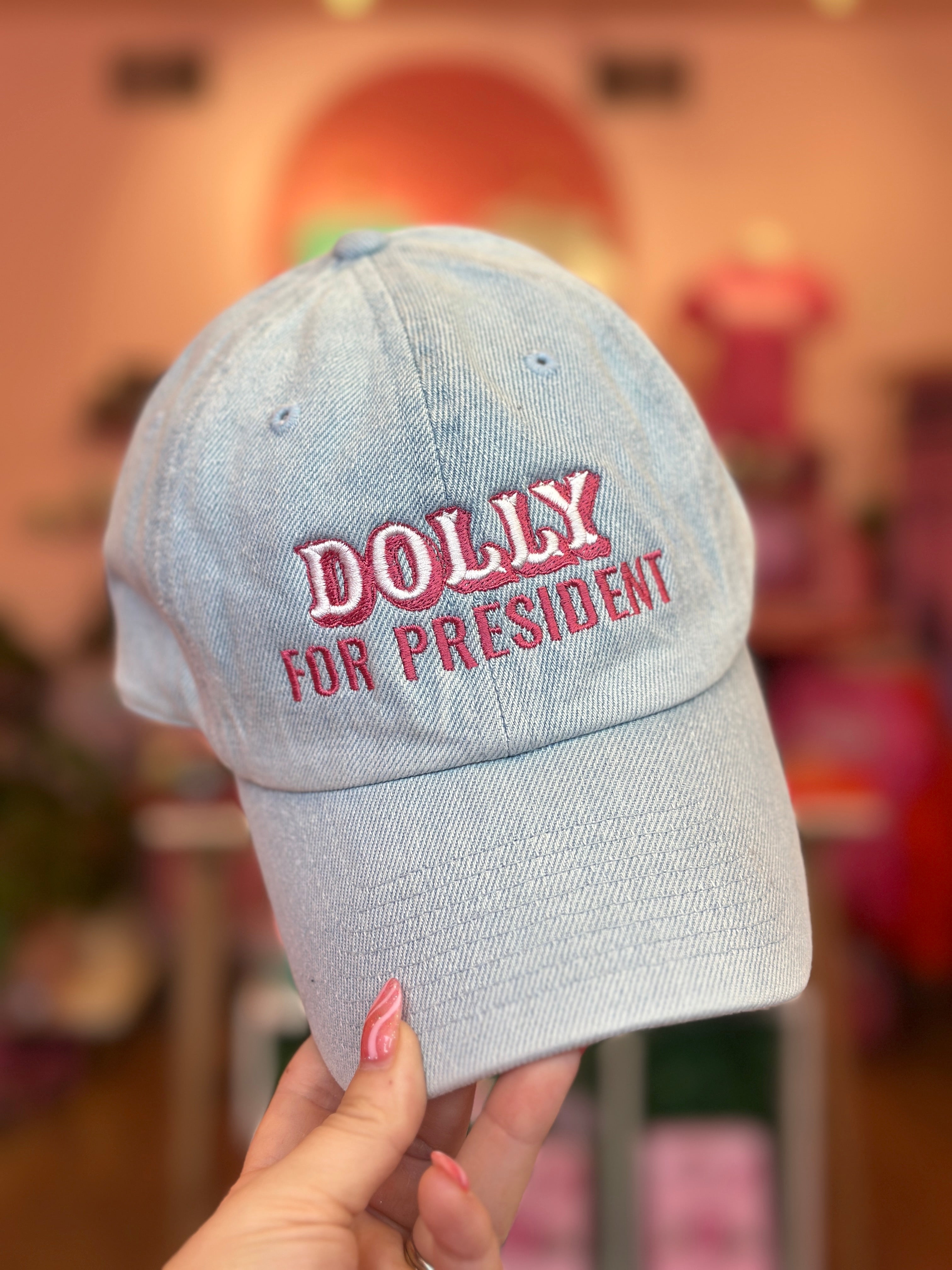 Baseball Hat - Dolly For President