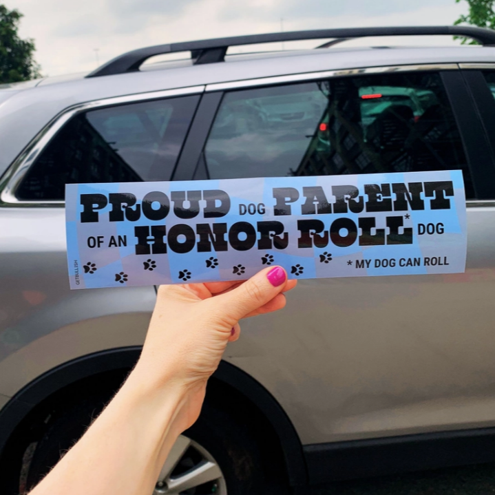 Bumper Sticker - Proud Dog Parent