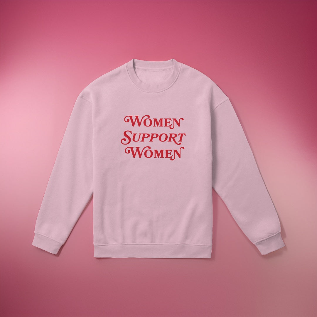 Graphic Sweatshirt - Women Support Women
