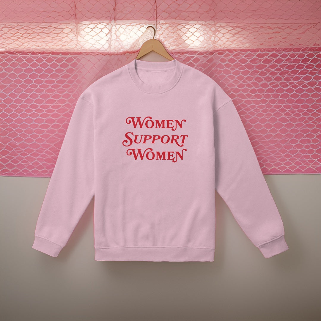 Graphic Sweatshirt - Women Support Women