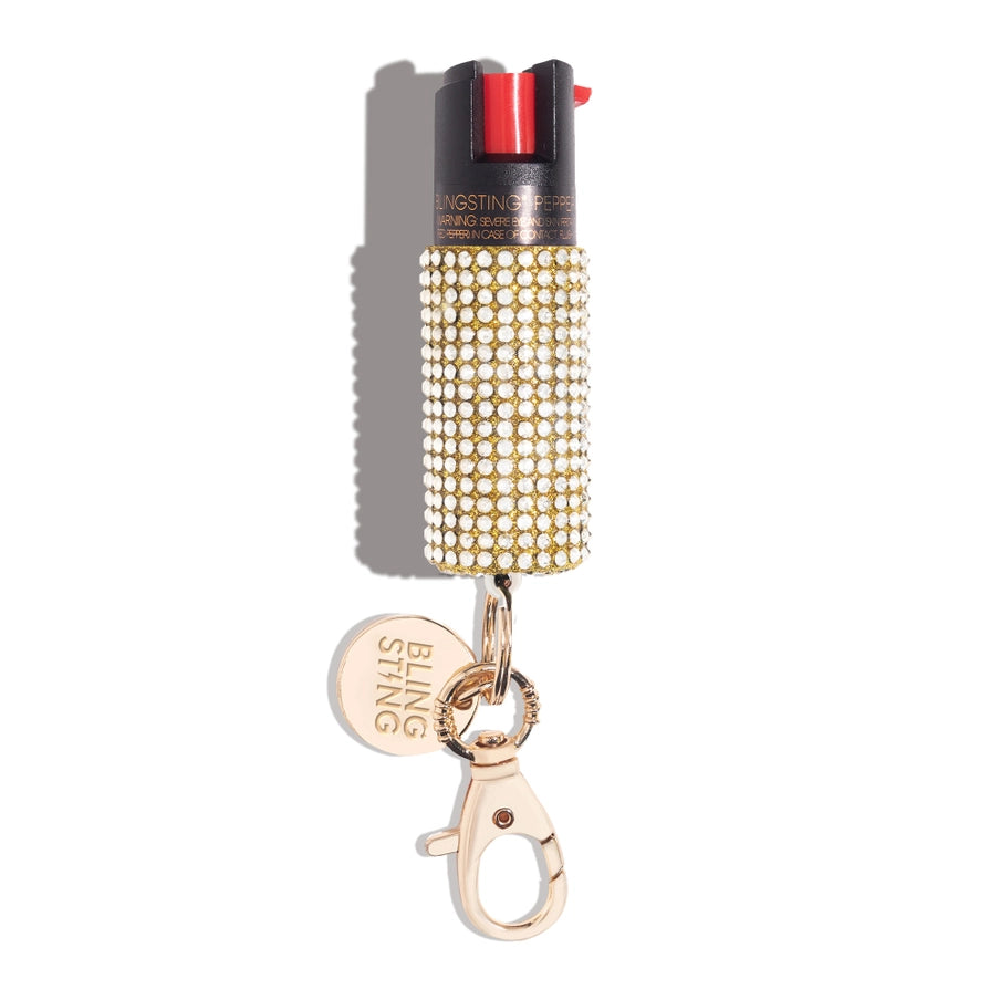Pepper Spray - Gold Rhinestone