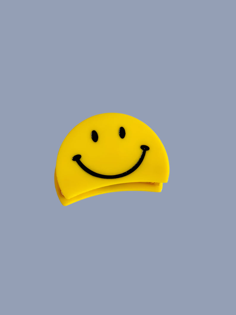 Hair Claw - Smiley Face