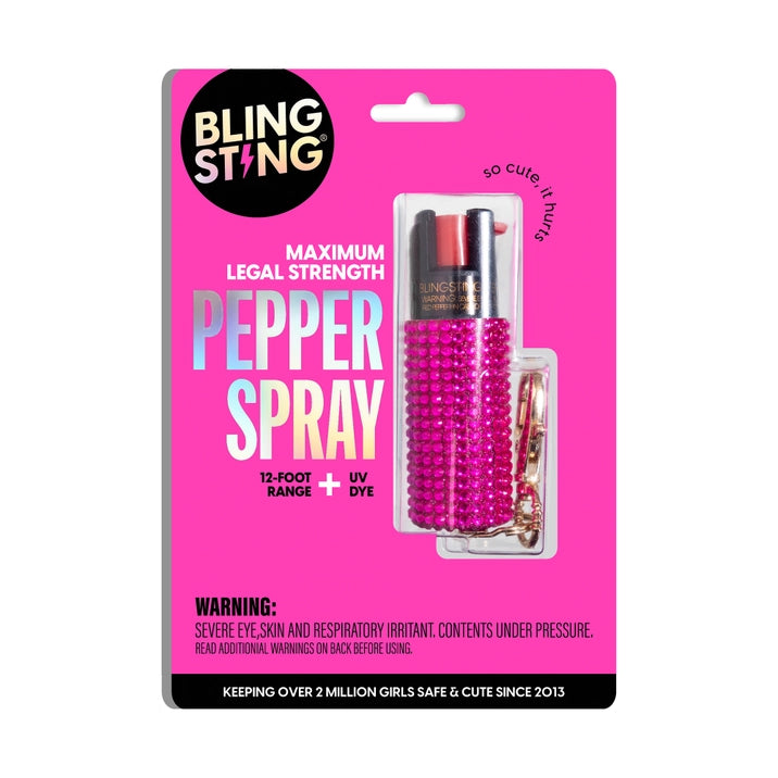 Pepper Spray - Pink Rhinestone