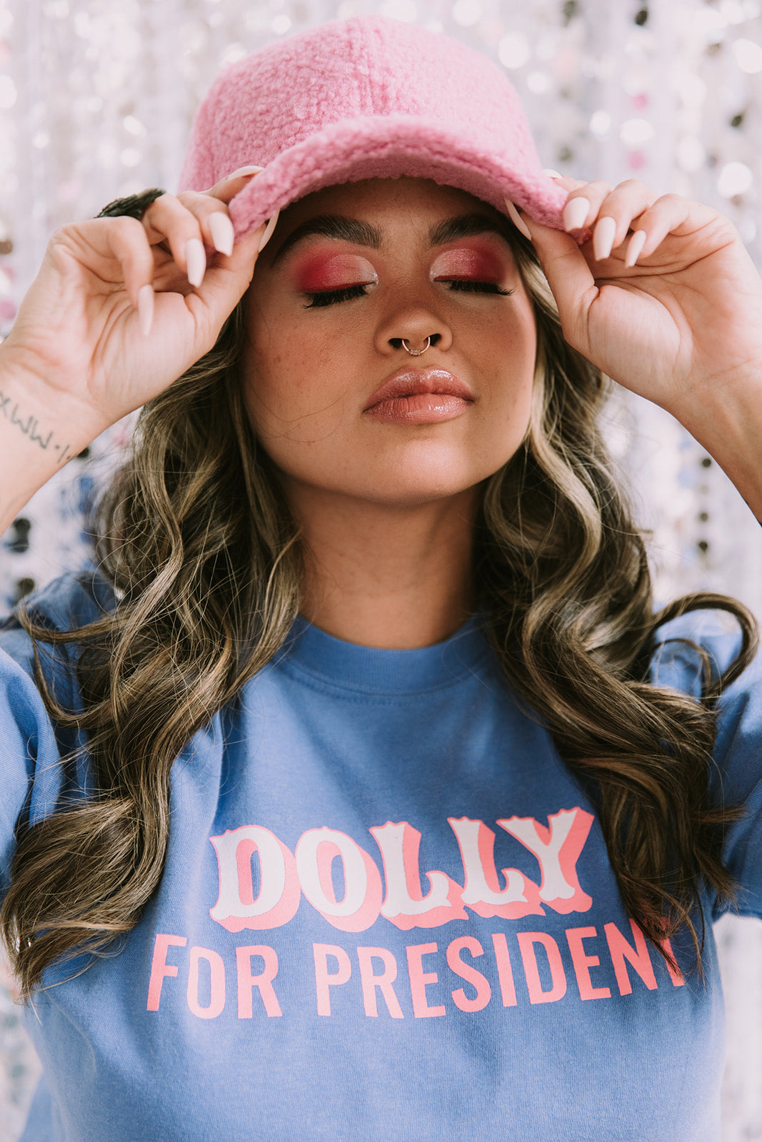 Graphic Tee - Dolly For President