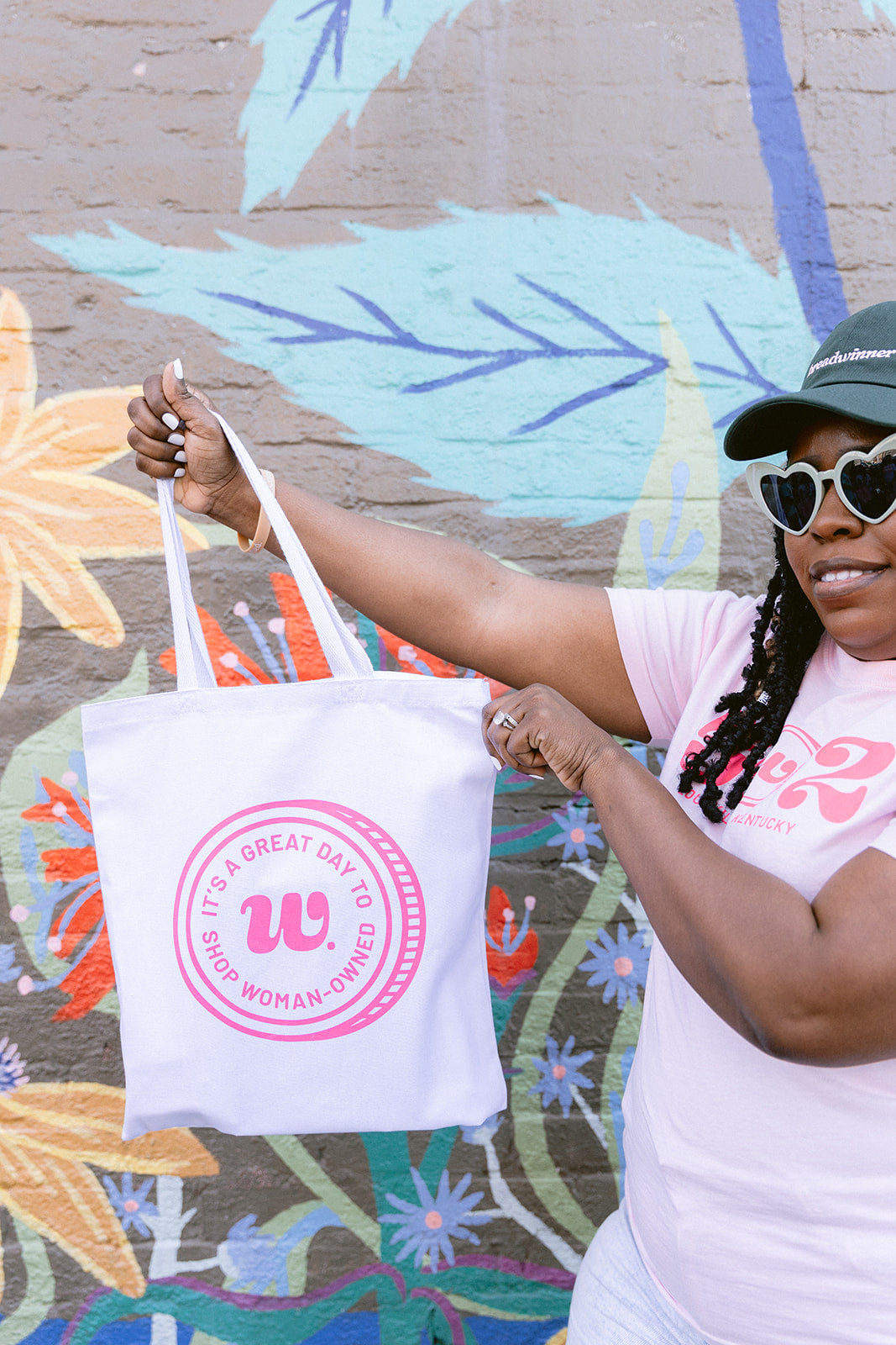 Tote Bag - Great Day to Shop Woman-Owned