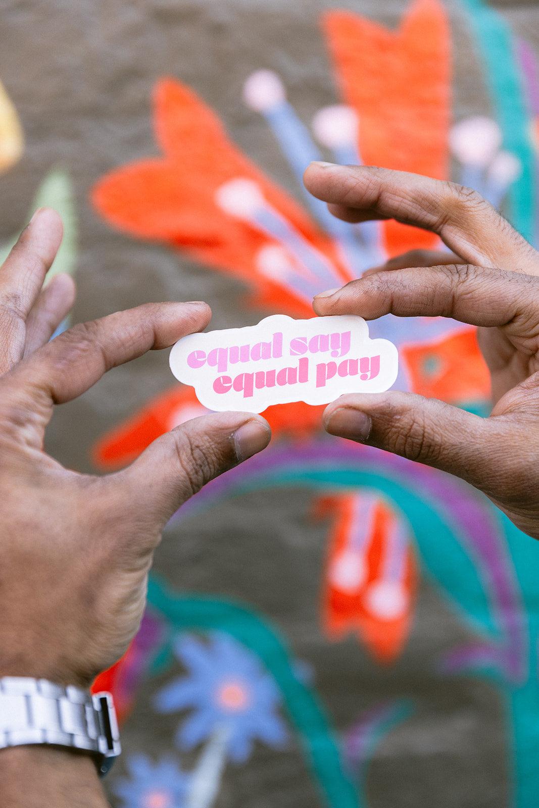 Sticker- Equal Say Equal Pay
