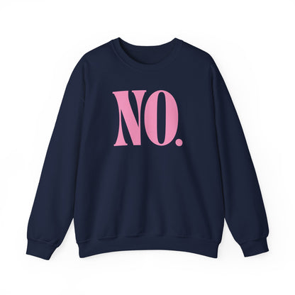 Sweatshirt - NO. (Pink)