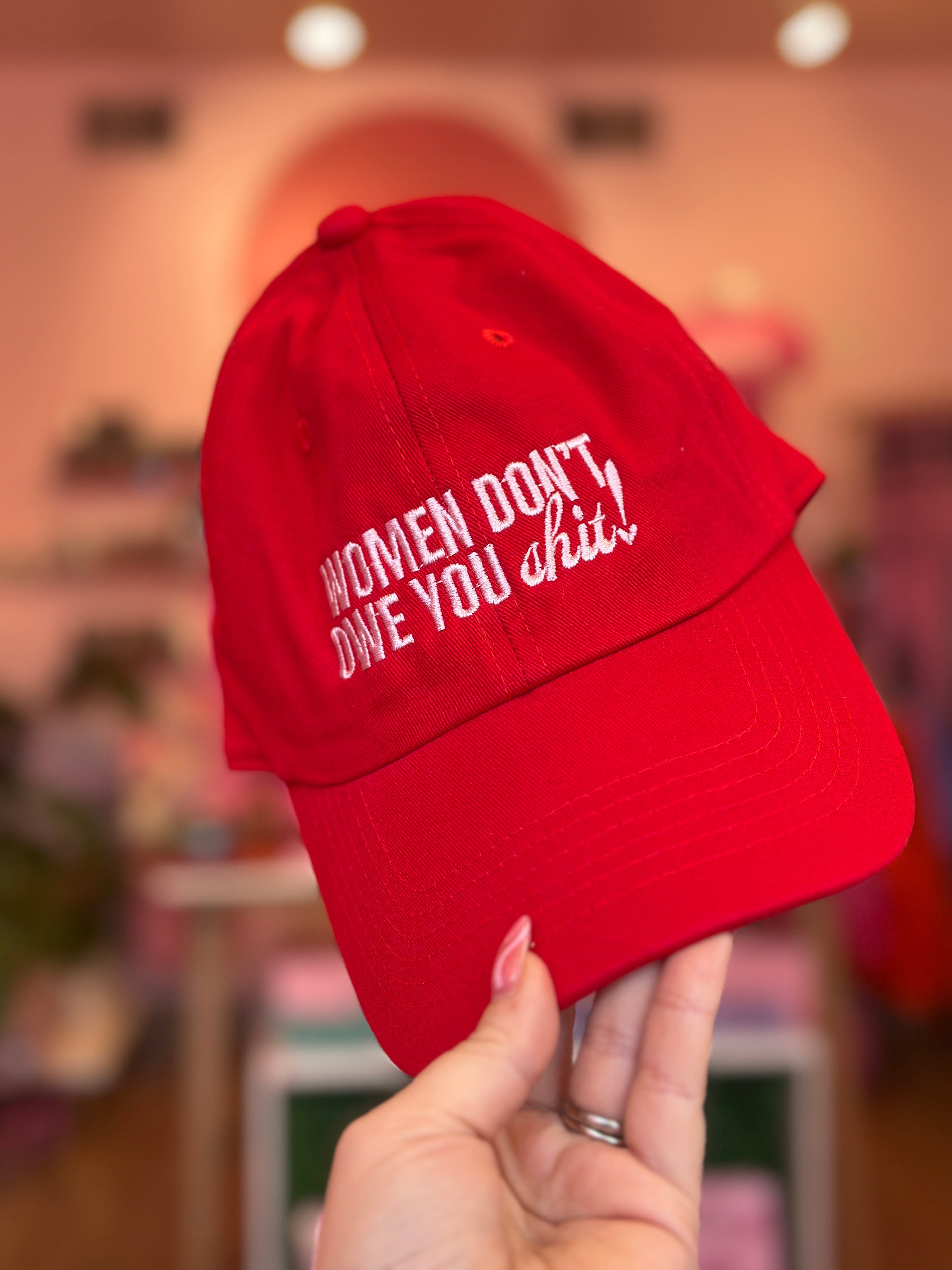 Baseball Hat - Women Don&