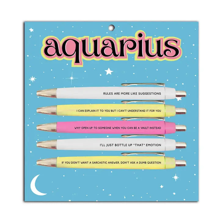 Pen Set - Aquarius