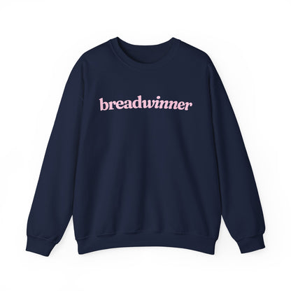Sweatshirt - Breadwinner (Light Pink)