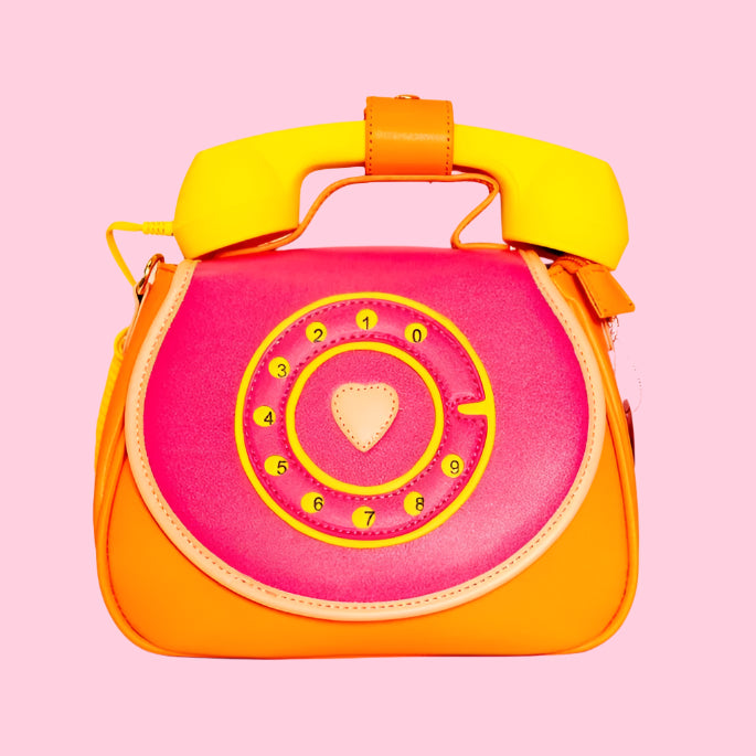 Handbag - Telephone (Pink)