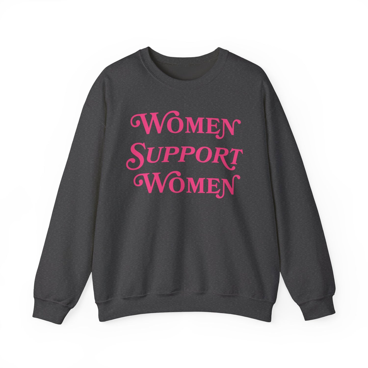 Sweatshirt - Women Support Women (Pink)