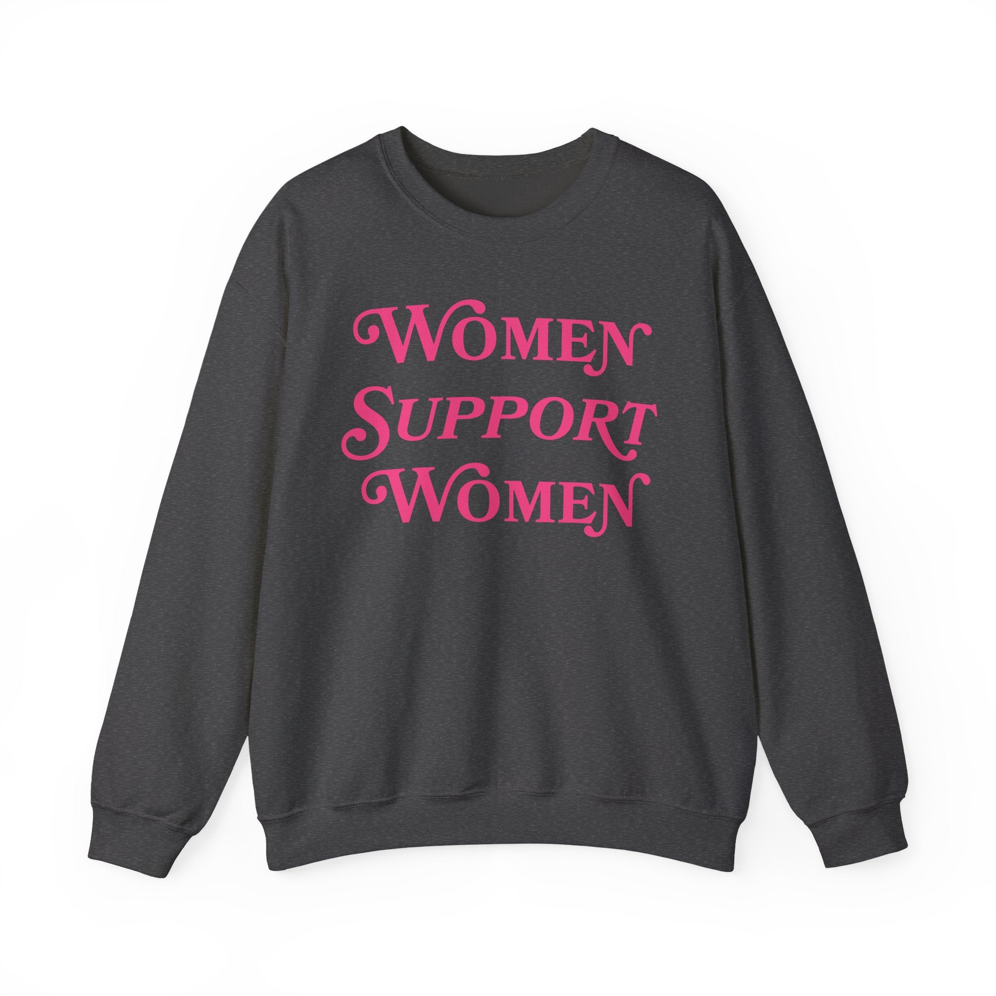 Sweatshirt - Women Support Women (Pink)