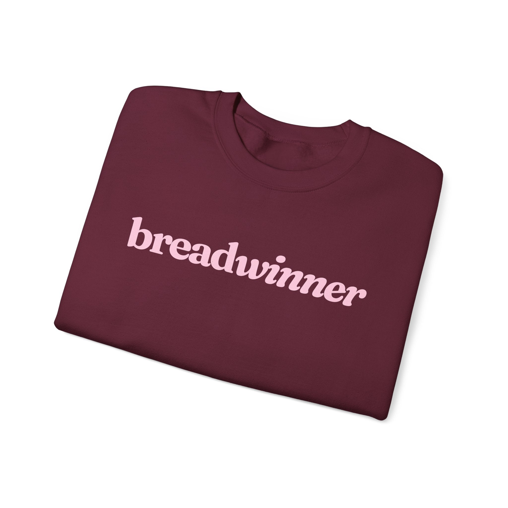 Sweatshirt - Breadwinner (Light Pink)