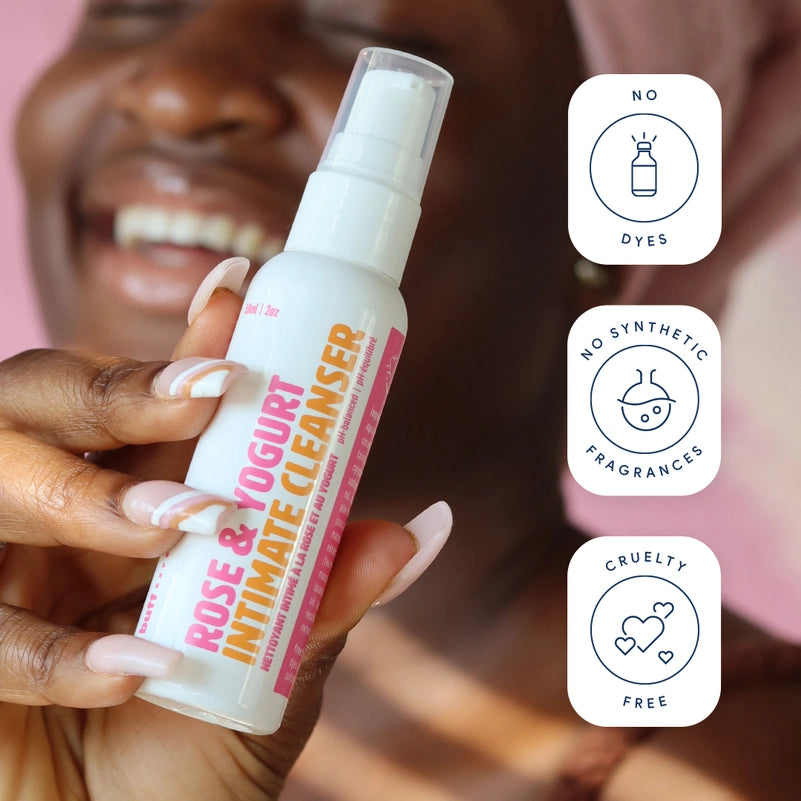 Feminine Wash - Rose &amp; Yogurt Intimate Cleanser