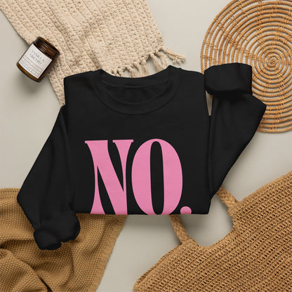 Sweatshirt - NO. (Pink)