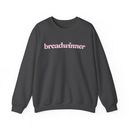 Sweatshirt - Breadwinner (Light Pink)