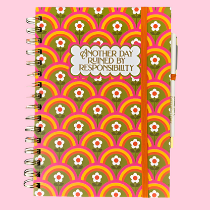 Notebook + Pen Set - Another Day Ruined by Responsibility