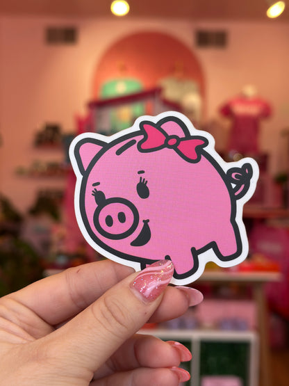 Sticker - Penny The Piggy Bank