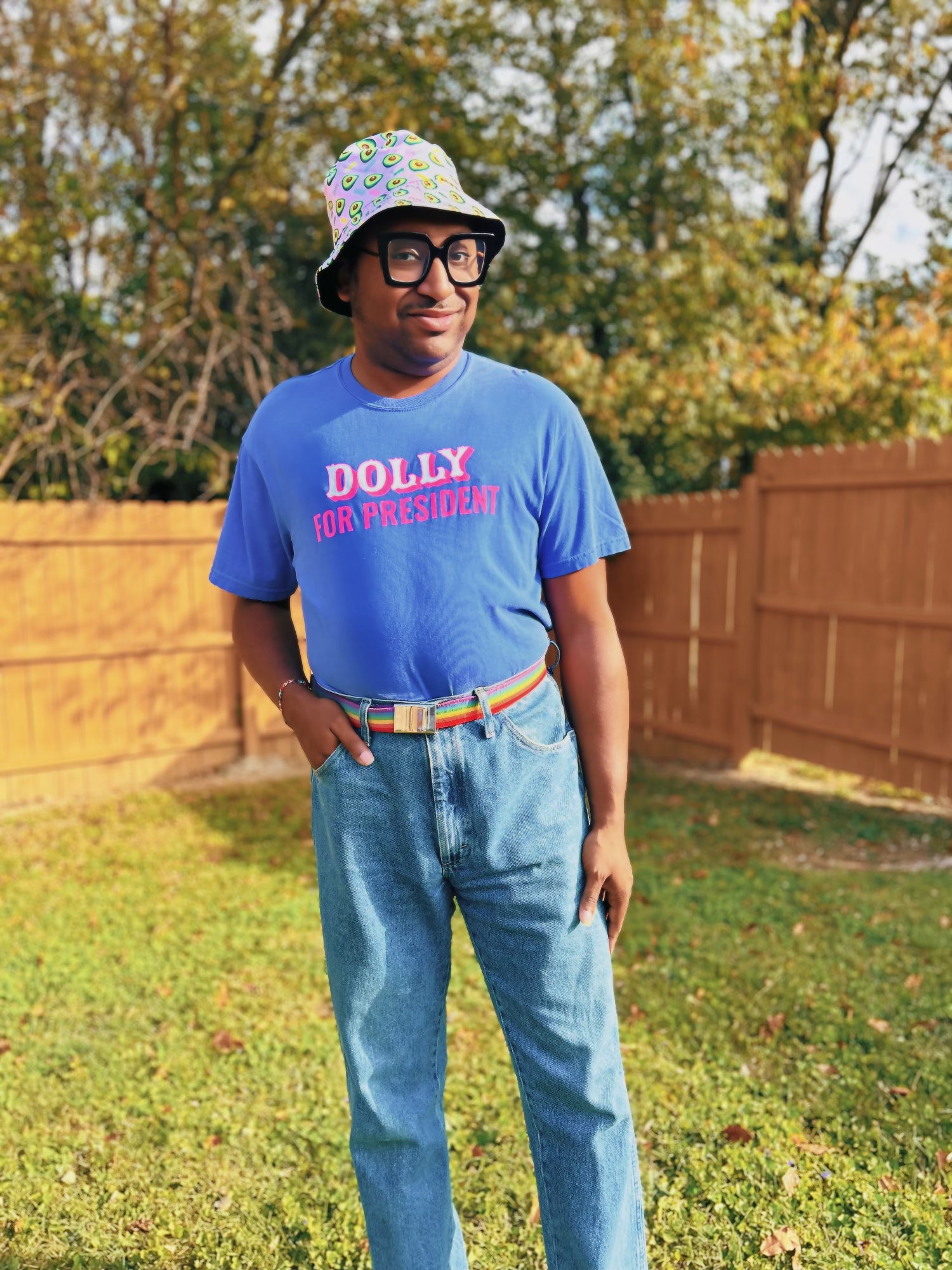 Graphic Tee - Dolly For President