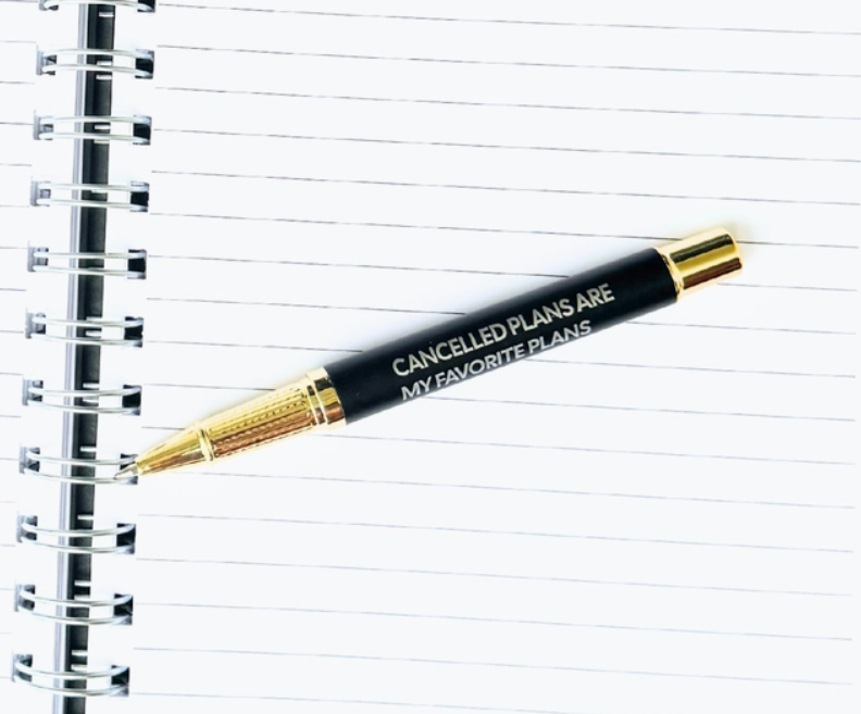 Notebook + Pen Set - Lover of Cancelled Plans