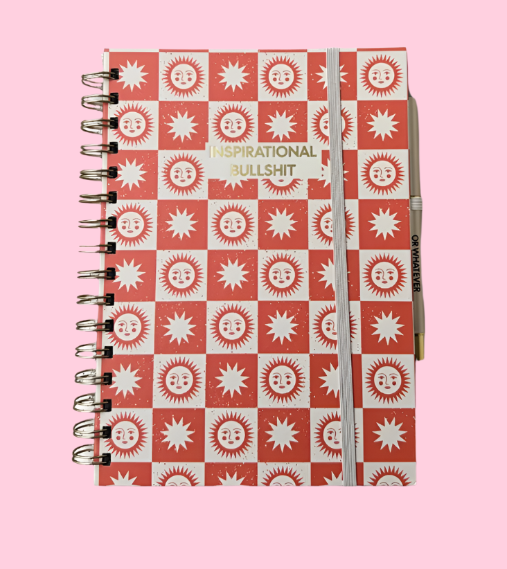 Notebook + Pen Set - Inspirational Bullshit