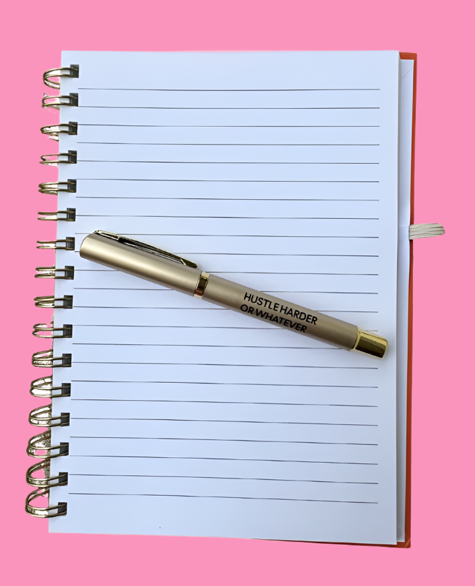 Notebook + Pen Set - Inspirational Bullshit