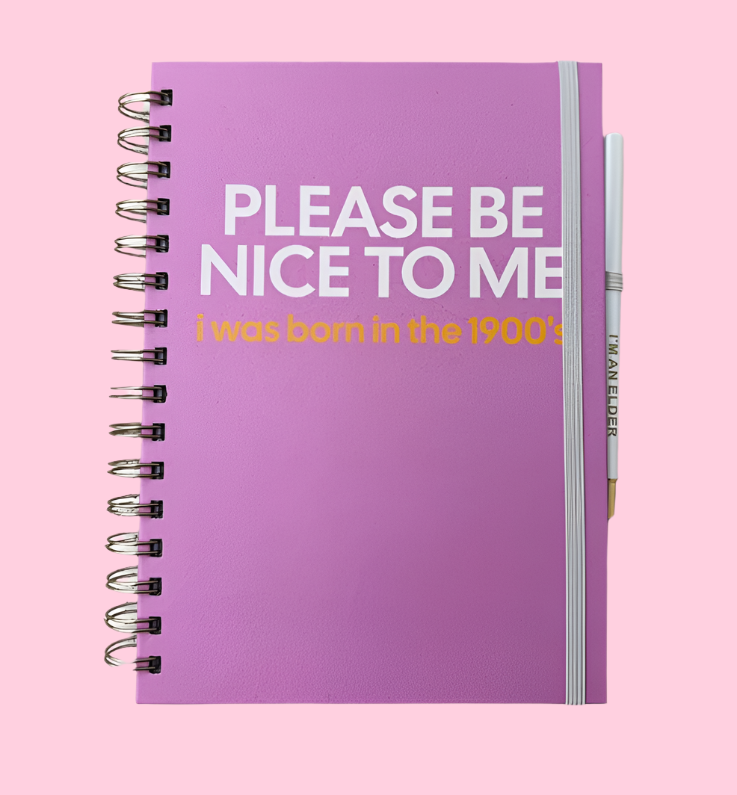 Notebook + Pen Set - Please Be Nice 1900&