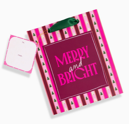 Gift Bag - Merry &amp; Bright (Large)