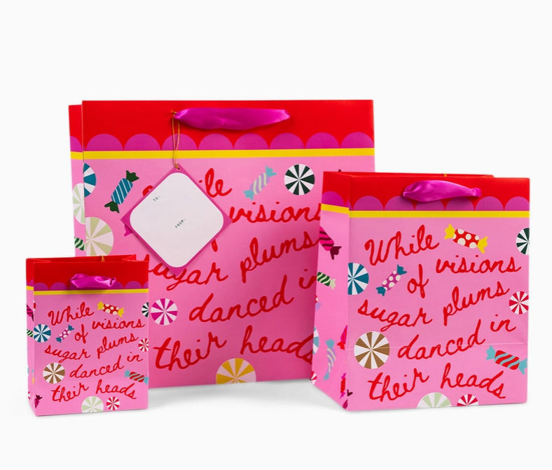 Gift Bag - Sugar Plums (Medium)