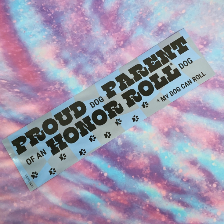 Bumper Sticker - Proud Dog Parent
