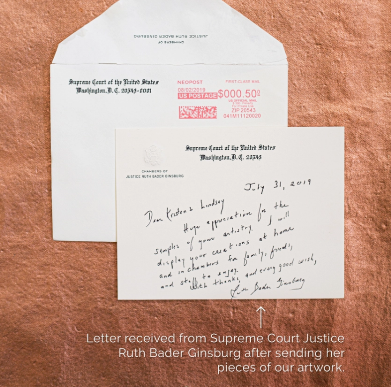 Ornament - Ruth Bader Ginsburg