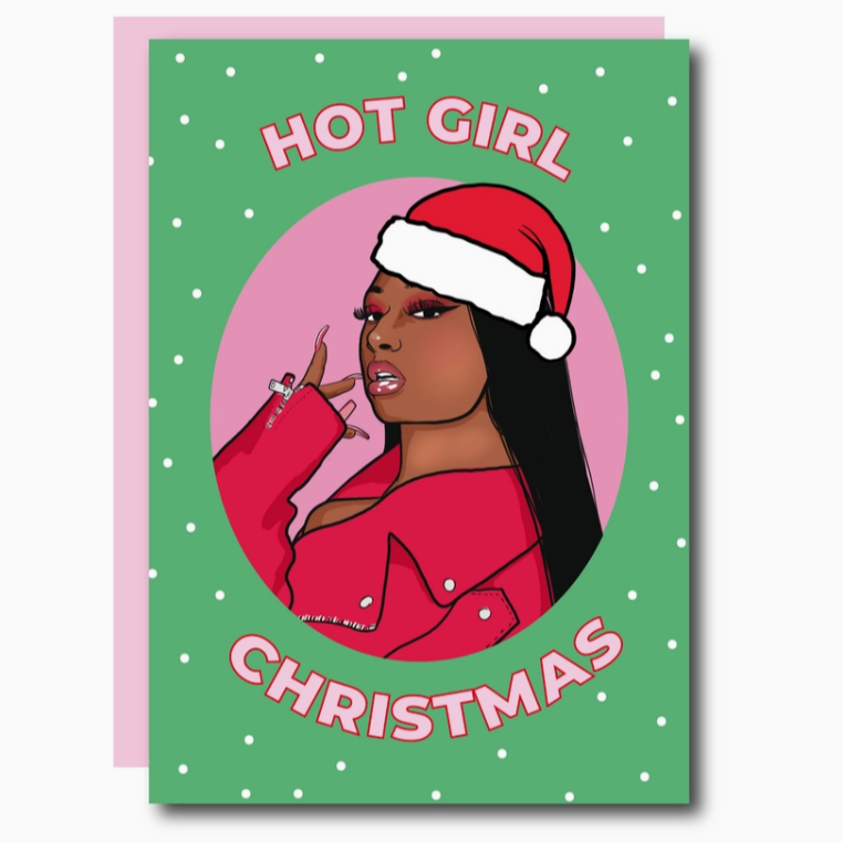 Card - Megan Thee Stallion Hot Girl Christmas