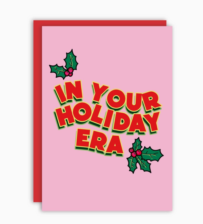Card - Taylor Swift In Your Holiday Era