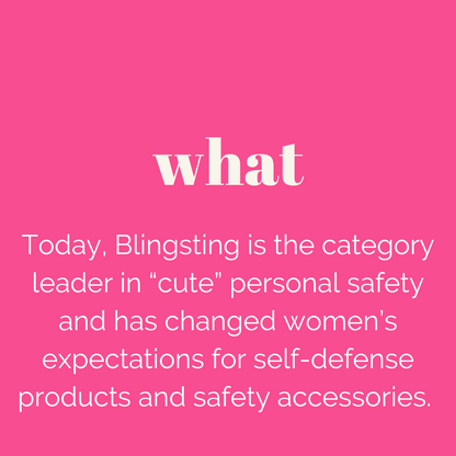 Safety Alarm - Pink Sparkly Heart