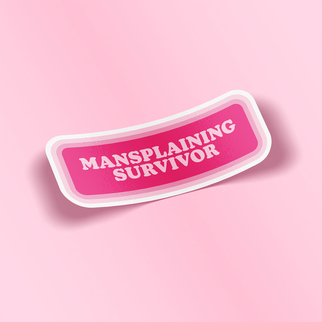 Sticker - Mansplaining Survivor