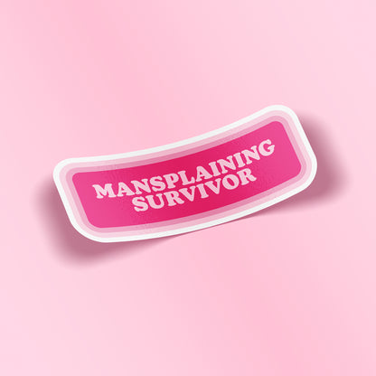 Sticker - Mansplaining Survivor