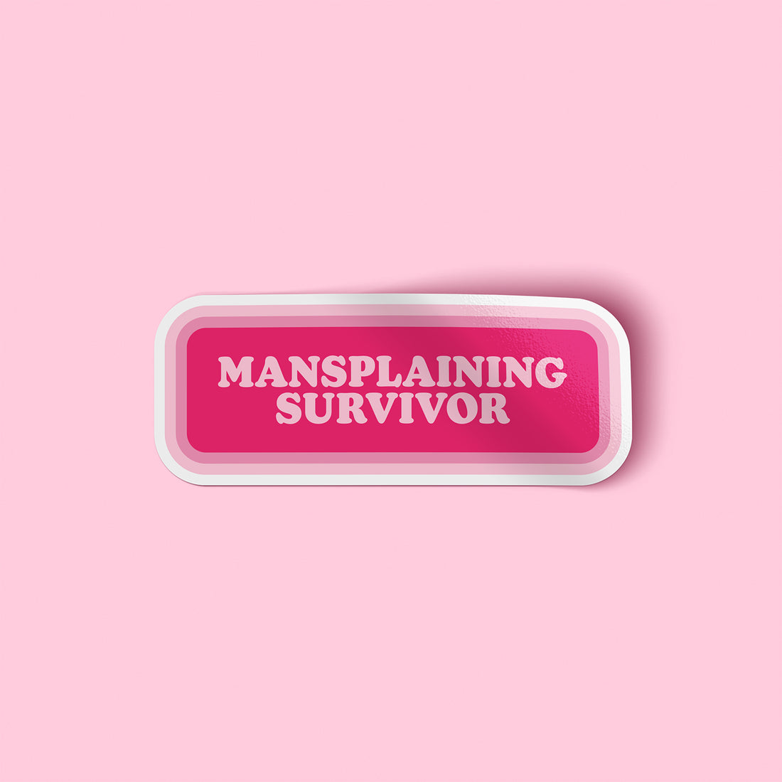 Sticker - Mansplaining Survivor