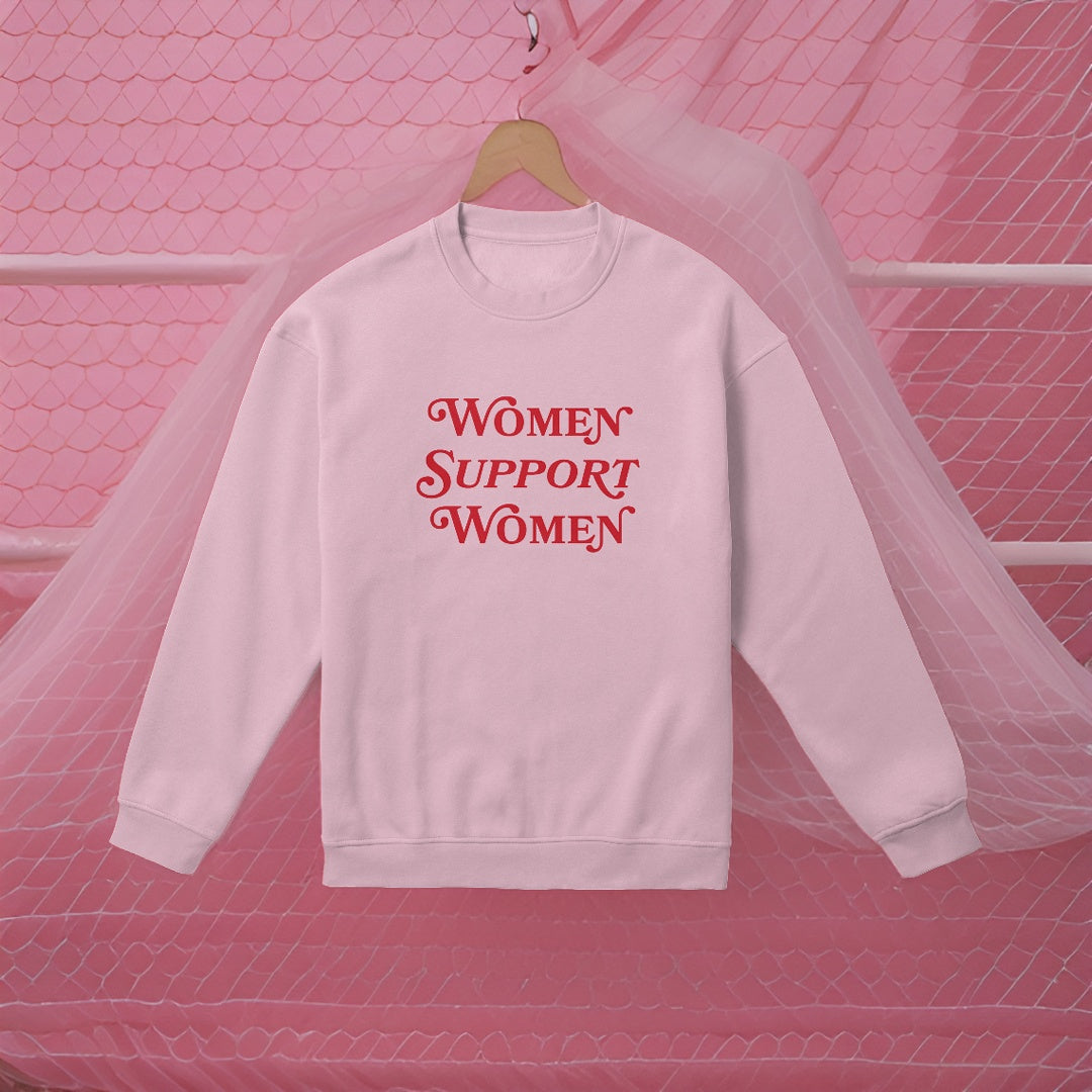 Graphic Sweatshirt - Women Support Women