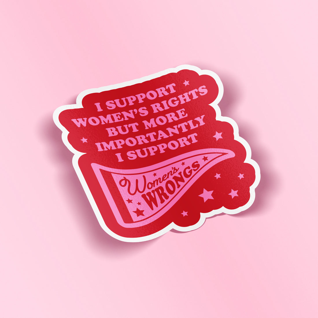 Sticker - I Support Women&