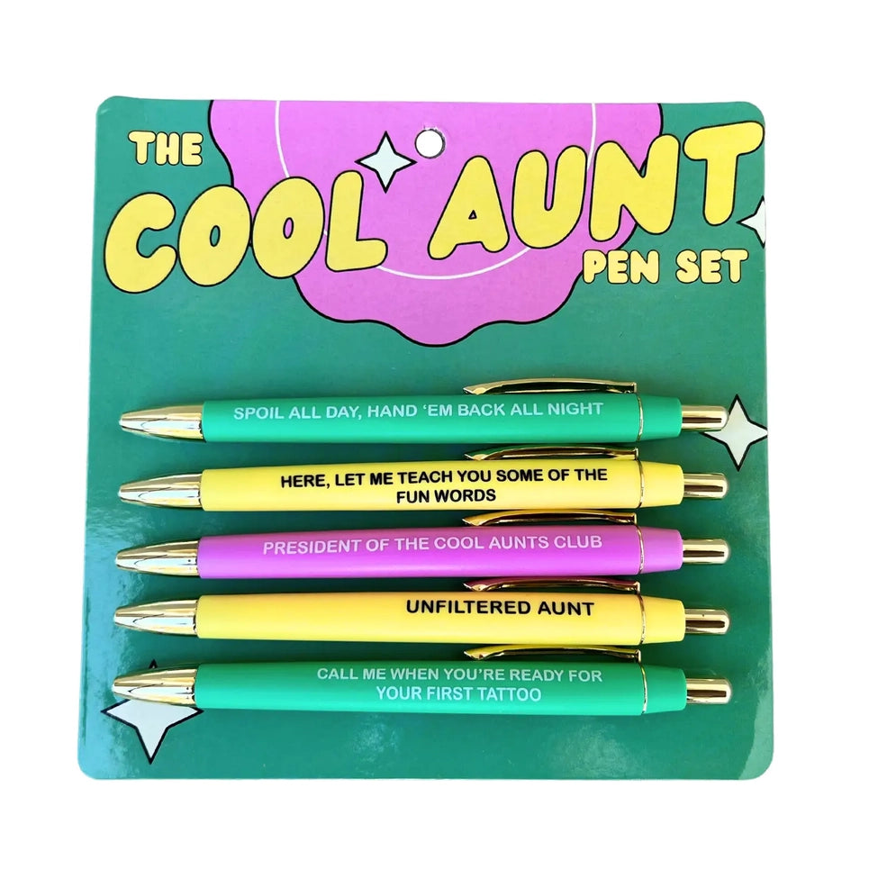 Pen Set - Cool Aunt