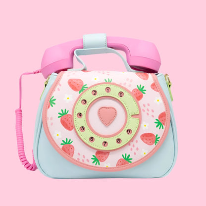 Handbag - Telephone (Strawberry Fields)